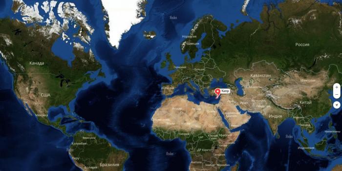 Расположение Кипра. Карты. Лучшие курортные города кипра на карте, на русском языке Карта автодорог кипра на русском языке