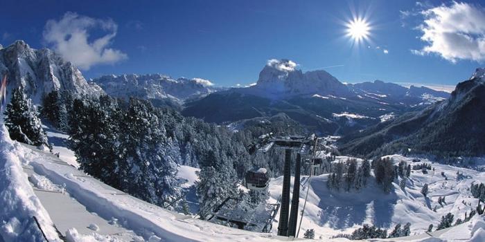 Stațiuni de schi în Italia Val Gardena