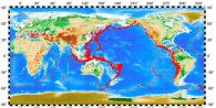 Online-Karten mit Überwachung der seismischen Aktivität der Erde. Erdbebenkarte